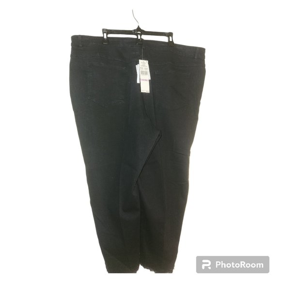 Ruby Rd. Black Denim Jeans - Size 22W - NWT - Picture 3 of 6